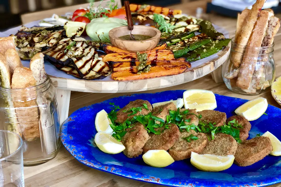 A farm-to-table spread from the Eupepsia kitchen